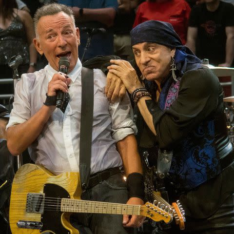 <p>Jeff Ross/Shutterstock </p> Bruce Springsteen and Steven Van Zandt