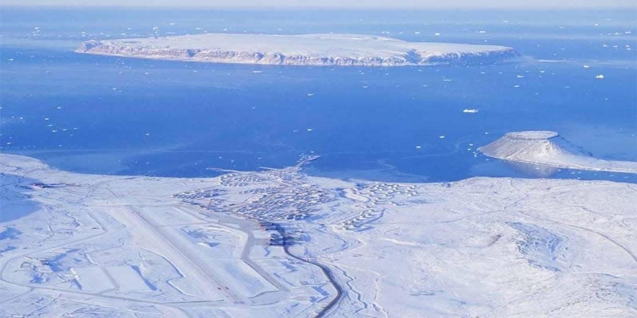 Thule Air Base in Greenland