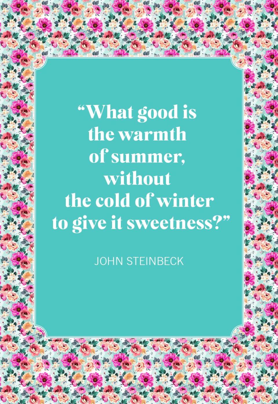 summer quotes john steinbeck