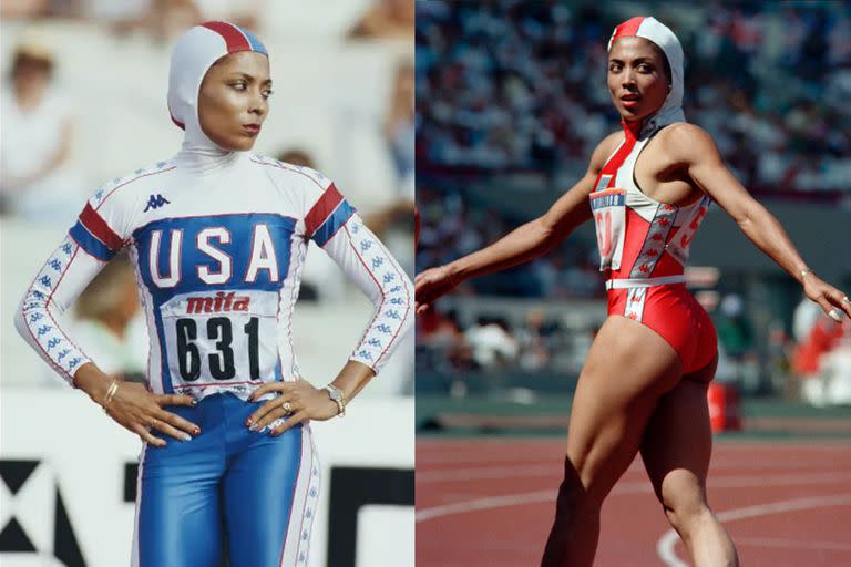 El look futurista que utilizó Florence Griffith Joyner en su inolvidable 1988