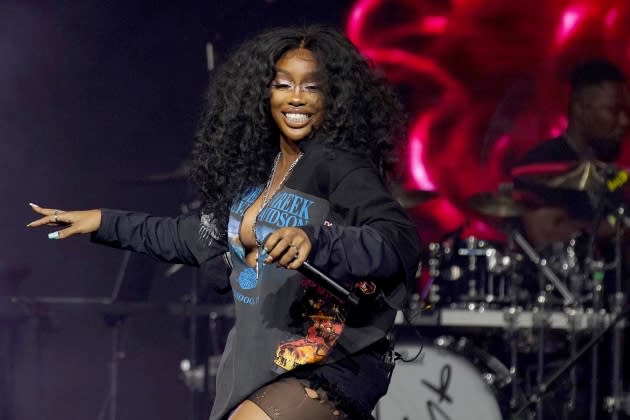 sza-on-new-album.jpg Spotify x VidCon 2022 - Day 3 - Credit: Anna Webber/Getty Images