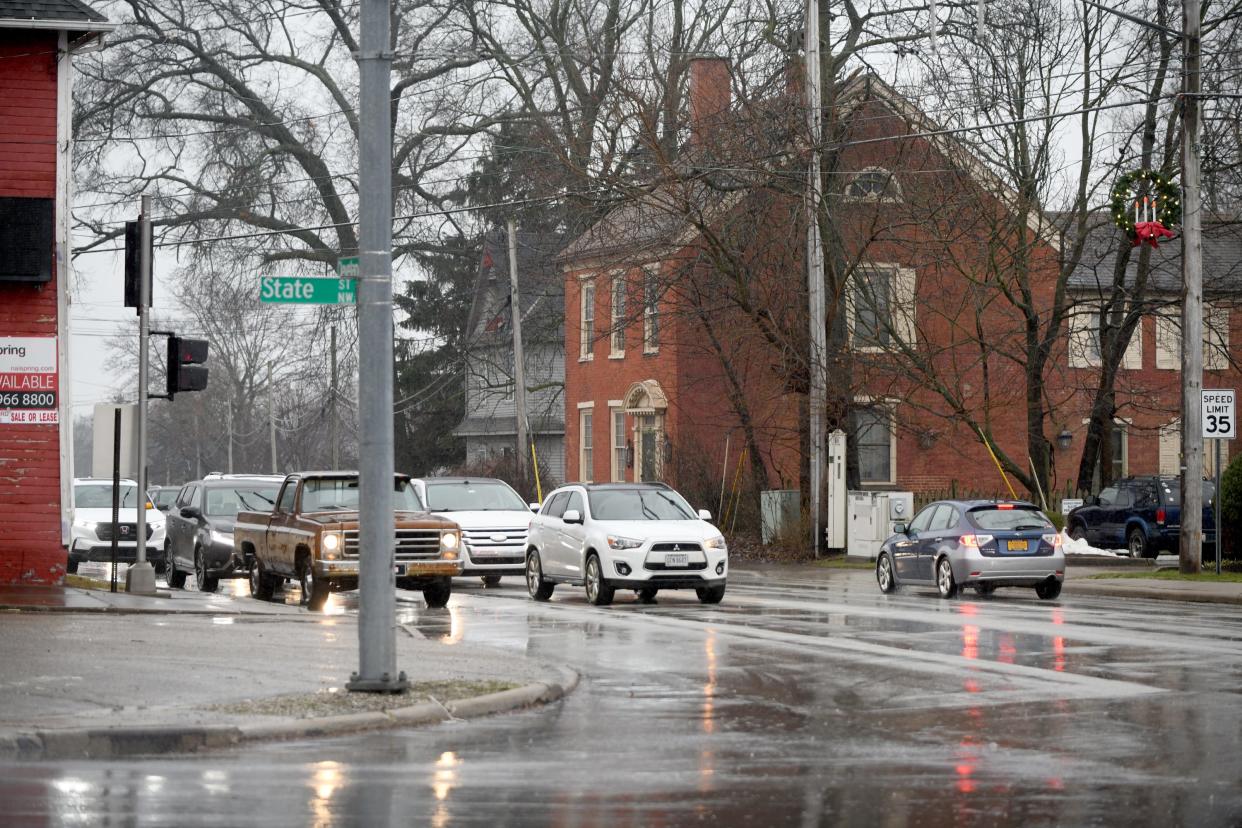 Some Greentown residents are opposed to a roundabout that has been proposed for the congested intersection of Cleveland Avenue and State Street.