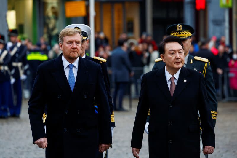 South Korean President Yoon Suk Yeol visits the Netherlands