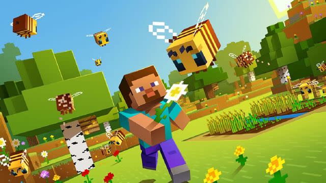 Minecraft has always offered an outlet for creativity (Mojang)