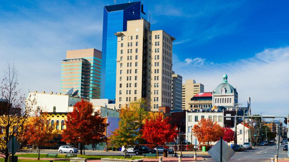 Downtown Lexington Skyline.