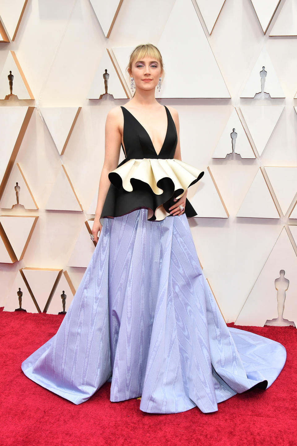 HOLLYWOOD, CALIFORNIA - FEBRUARY 09: Saoirse Ronan attends the 92nd Annual Academy Awards at Hollywood and Highland on February 09, 2020 in Hollywood, California. (Photo by Amy Sussman/Getty Images)