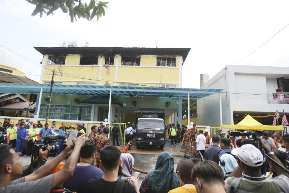 Deadly fire at religious school in Kuala Lumpur, Malaysia