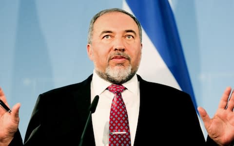 Avigdor Lieberman could be a major player in post-election negotiations - Credit: AP Photo/Markus Schreiber, File