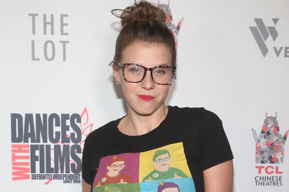 Mandatory Credit: Photo by MediaPunch/Shutterstock (12374651bb) Jodie Sweetin The Art Of Protest at 24th Annual Dances with Films Film Festival, TCL Chinese Theatre, Hollywood, California, USA - 27 Aug 2021