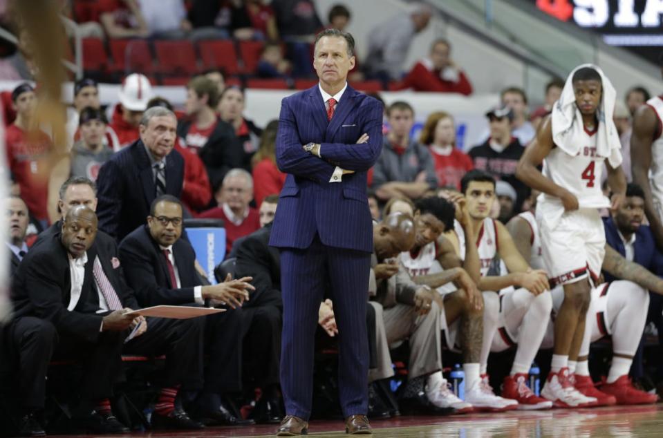 NC State is looking for a coach after firing Mark Gottfried last week. (AP)