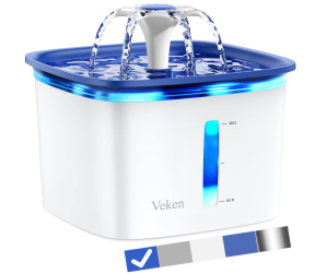 Veken 95oz/2.8L Pet Fountain