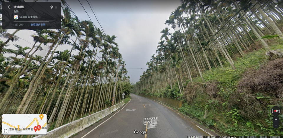 圖／前往華山的路途中，路邊經常有茂密的竹林遮住上方的天空，有網友曾在樹上看到吊著一位白衣長髮女子…