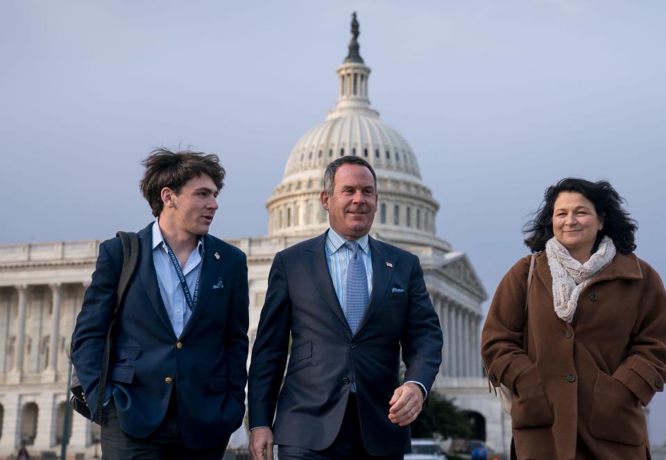 Adam Frisch of Aspen, Colo. at the Capitol in Washington on Nov. 18.