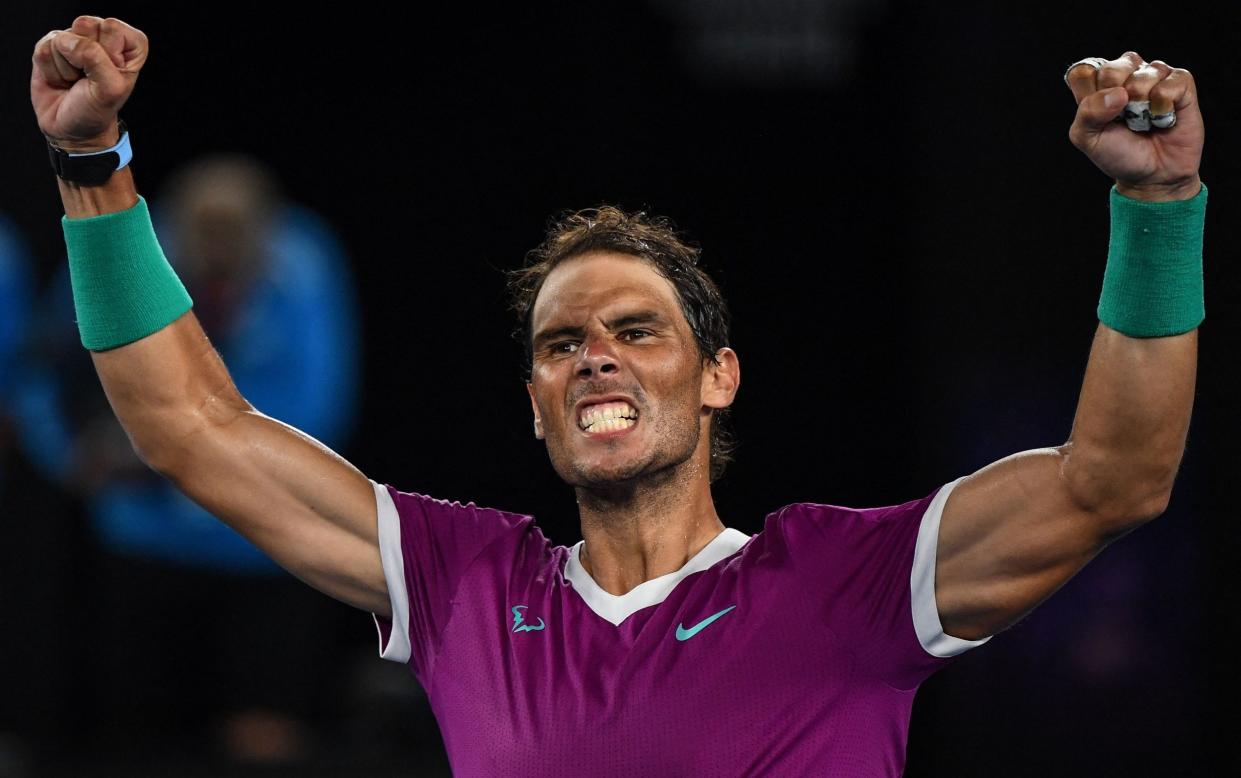 Rafael Nadal reaches sixth Australian Open final with historic 21st grand slam in sight - GETTY IMAGES