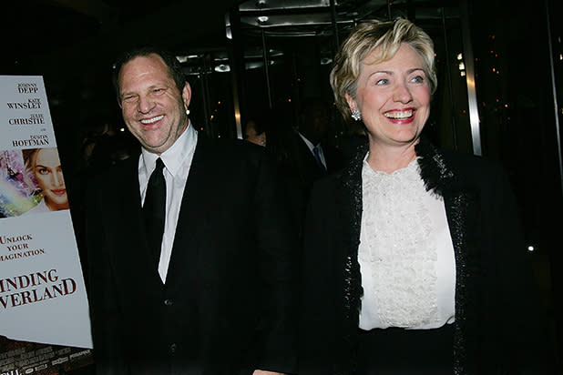 Harvey Weinstein Hillary Clinton