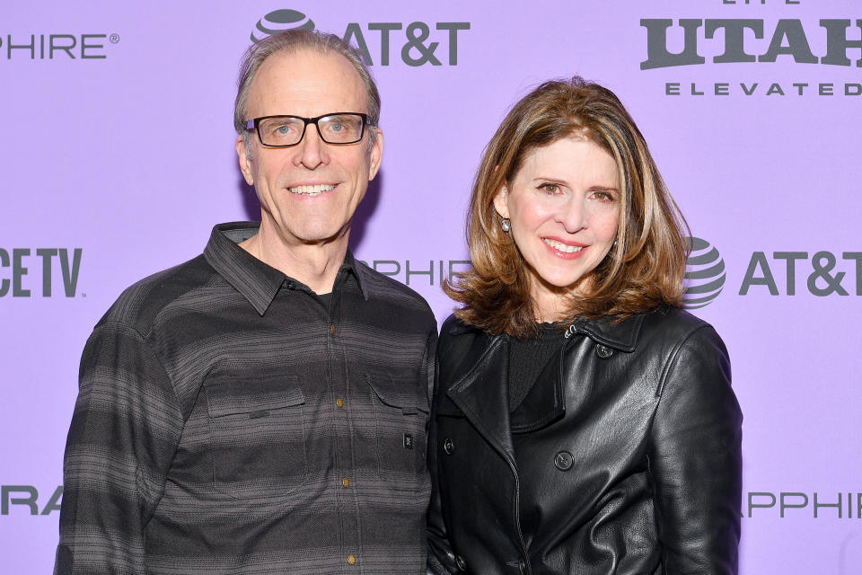 Directors Kirby Dick and Amy Ziering attend the 2020 Sundance Film Festival. (Photo: Dia Dipasupil via Getty Images)