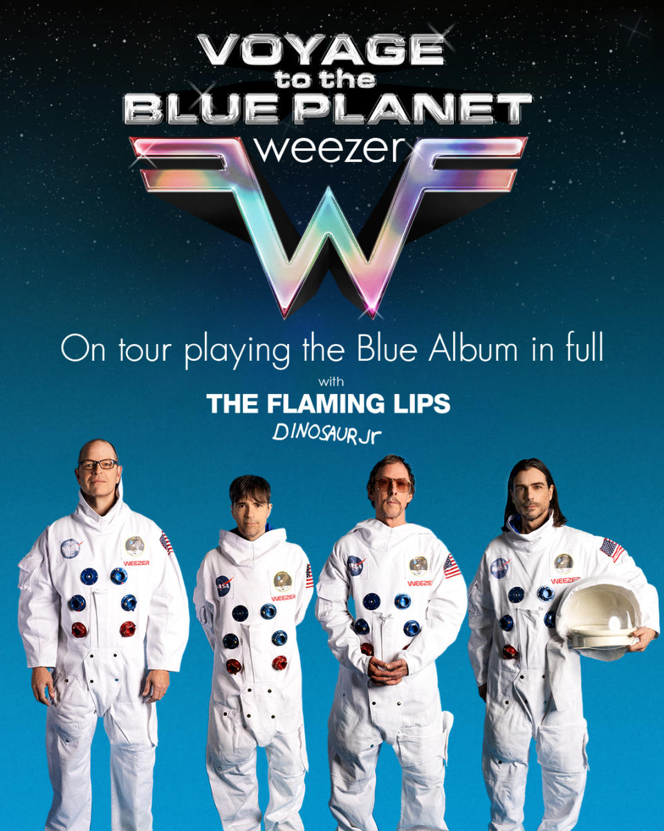 Weezer 30th anniversary Blue Album Tour