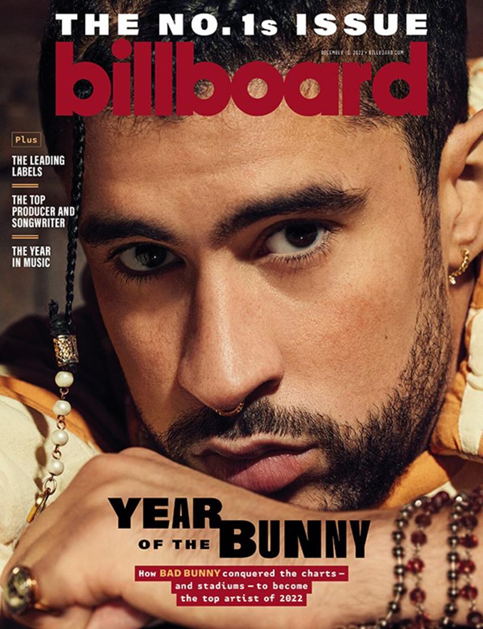 Bad Bunny Billboard magazine