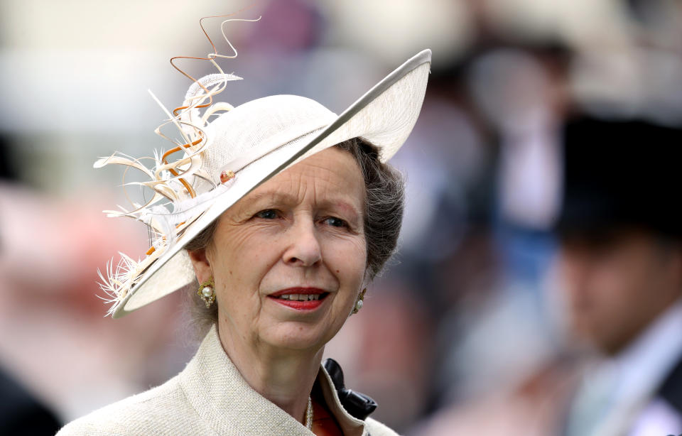 Princess Anne has made a subtle dig at Meghan Markle and Kate Middleton over an “absurd” habit they have. Source: Getty