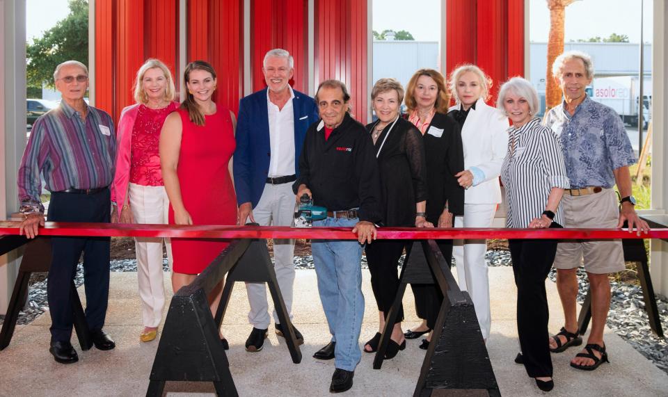 The Asolo Rep celebrated phase one of its Koski Center expansion with a special ceremony recently that included remarks from producing artistic director Michael Donald Edwards and managing director Linda DiGabriele.
