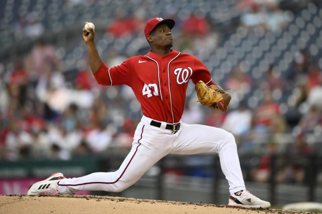 Corbin ends Nats' starting pitcher wins drought, beats Reds - The San Diego  Union-Tribune