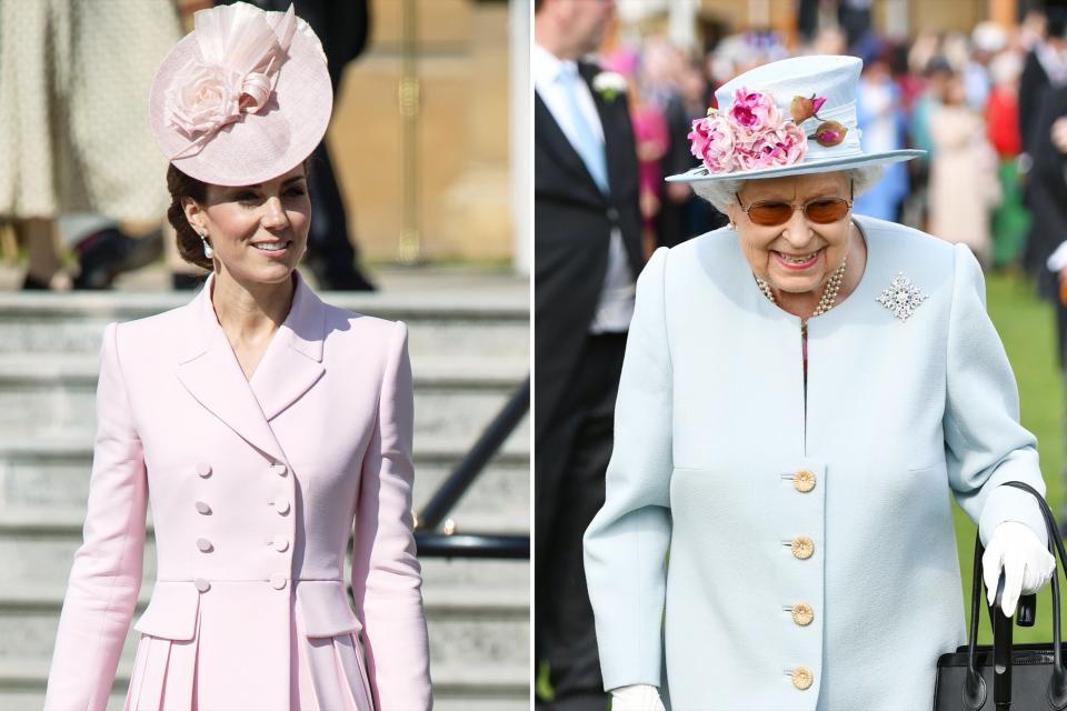 Kate Middleton Attends Garden Party at Buckingham Palace