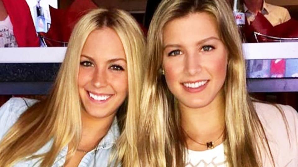 Beatrice and Eugenie Bouchard, pictured here on Instagram.