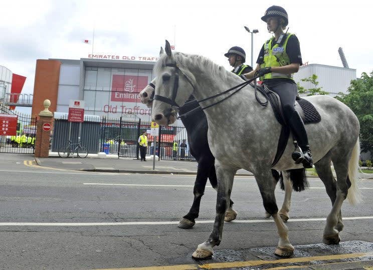 Police have released pictures of the Manchester bomber just hours before his attack