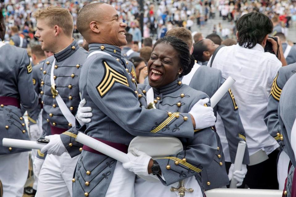 West Point cadets | Julius Motal/AP/REX/Shutterstock