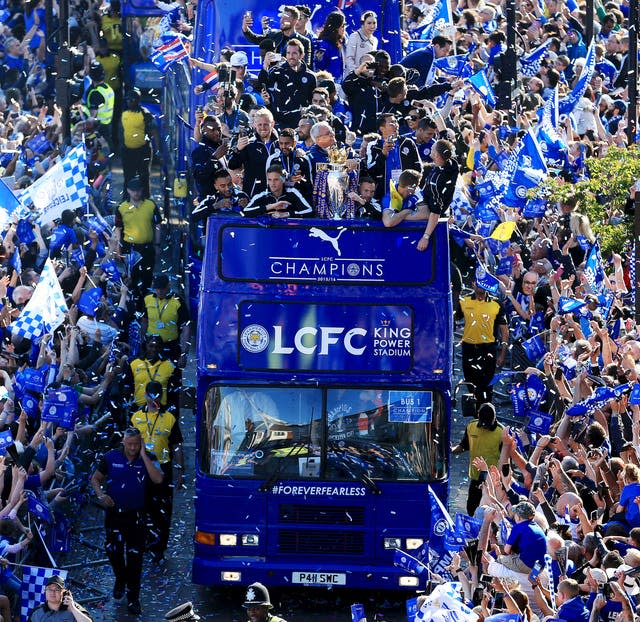 Demarai Gray played a part in Leicester's shock Premier League title success in 2016