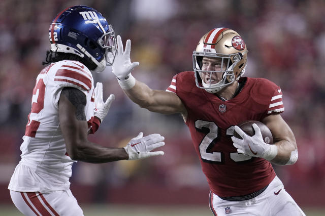 Christian McCaffrey breaks Jerry Rice 49ers TD streak record vs. Cardinals  – NBC Sports Bay Area & California