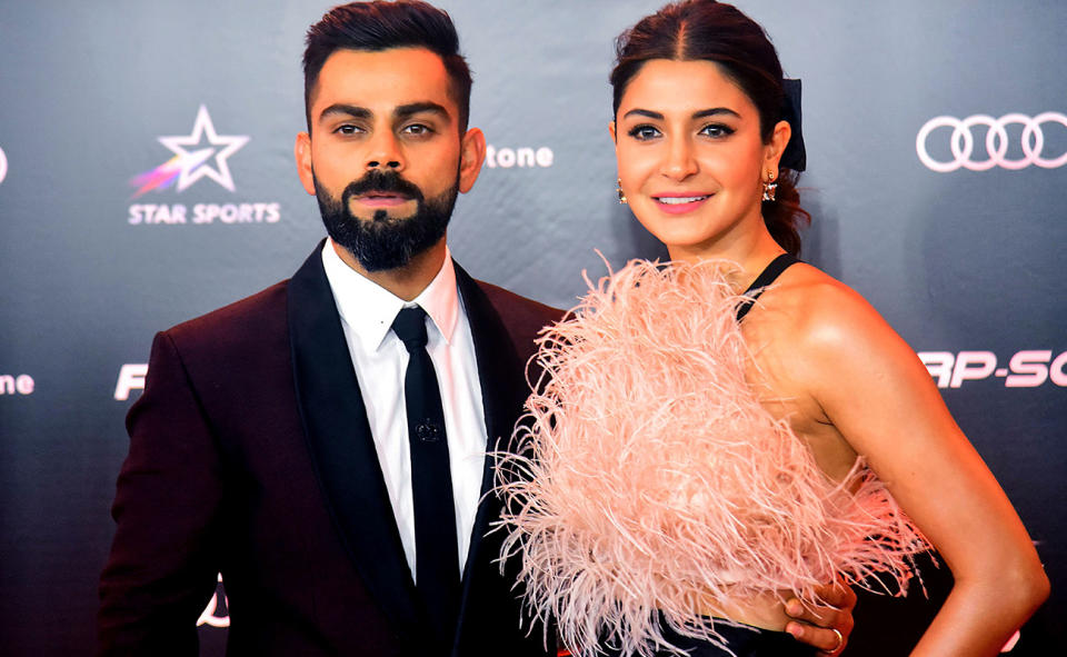 Virat Kohli and Anushka Sharma.