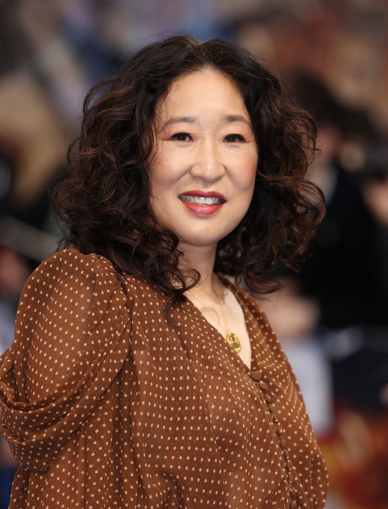 Closeup of Sandra Oh