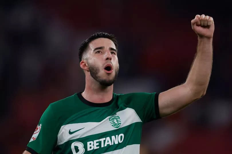 Goncalo Inacio of Sporting Lisbon has been linked with Liverpool