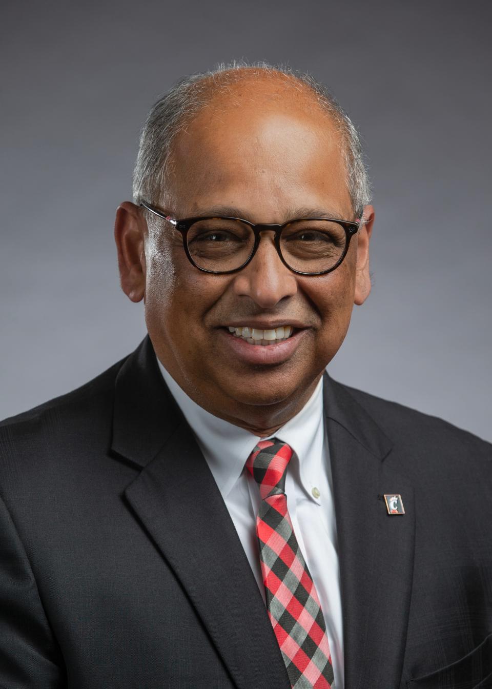 University of Cincinnati President Neville G. Pinto