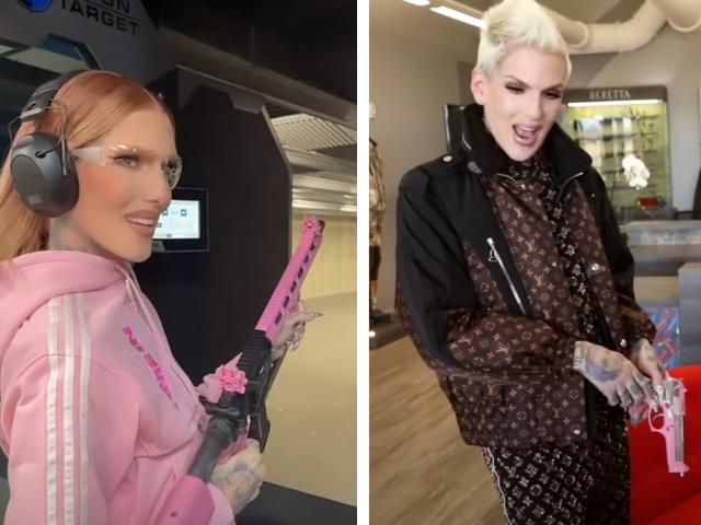 Jeffree Star said he keeps around 100 guns and is 'waiting for someone to  trespass' on his property