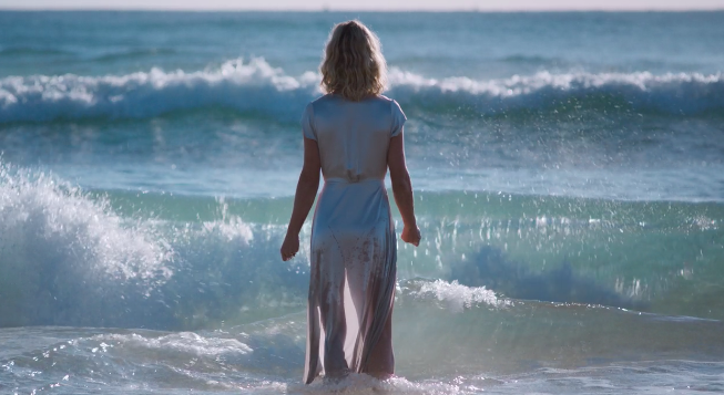 Elsa stars as Adrielle – the beautiful and “darkly enigmatic” leader of the sirens known as Tidelanders. Photo: Netflix/Tidelands