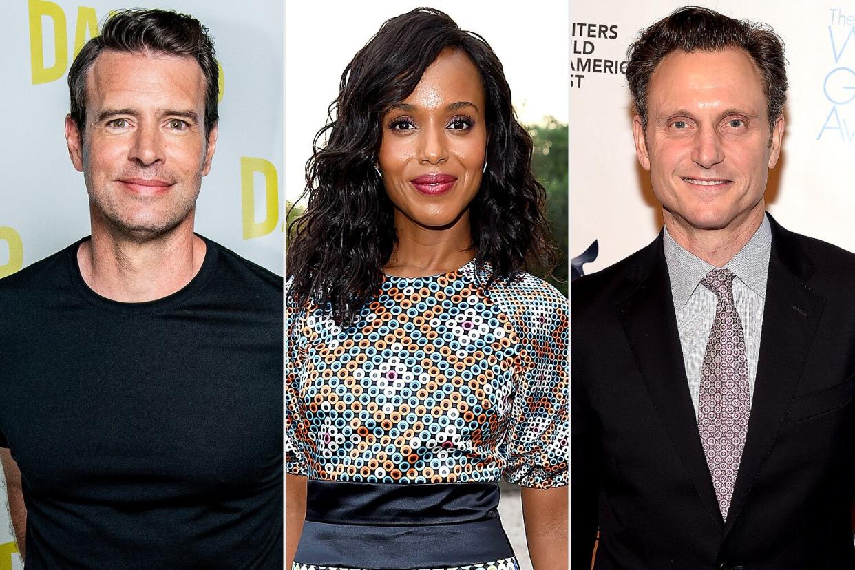 Kerry Washington, Scott Foley and Tony Goldwyn