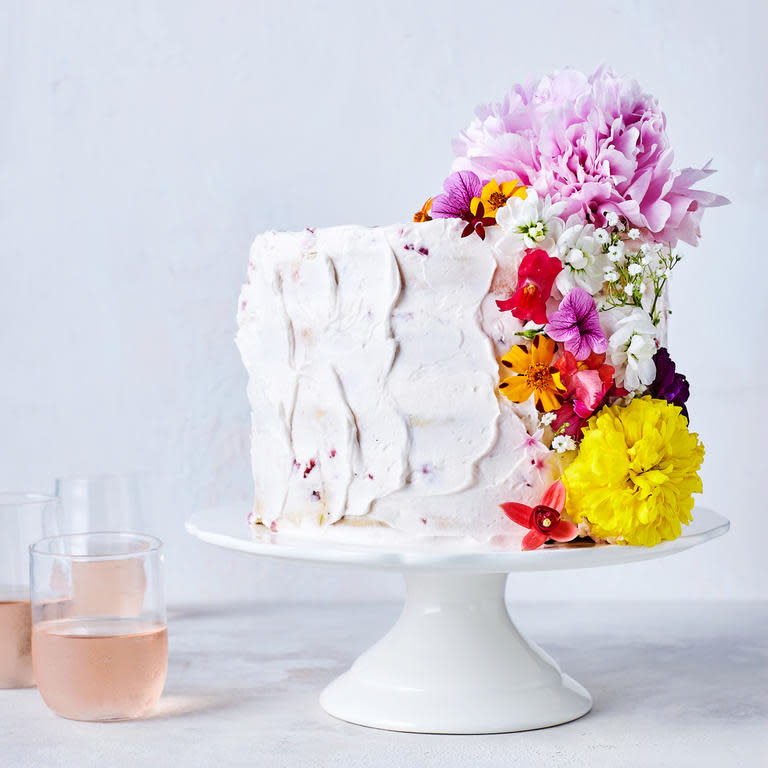 Confetti Flower Cake
