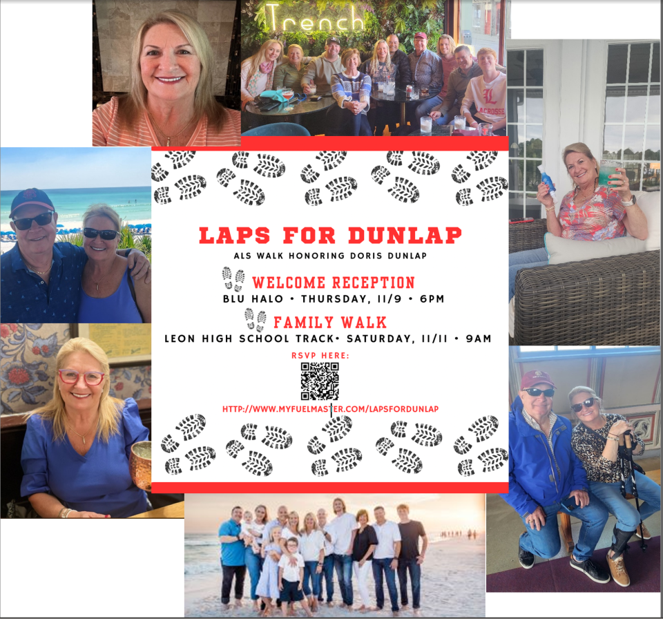 Laps for Dunlap will take place at Leon High School on Nov. 11, 2023.