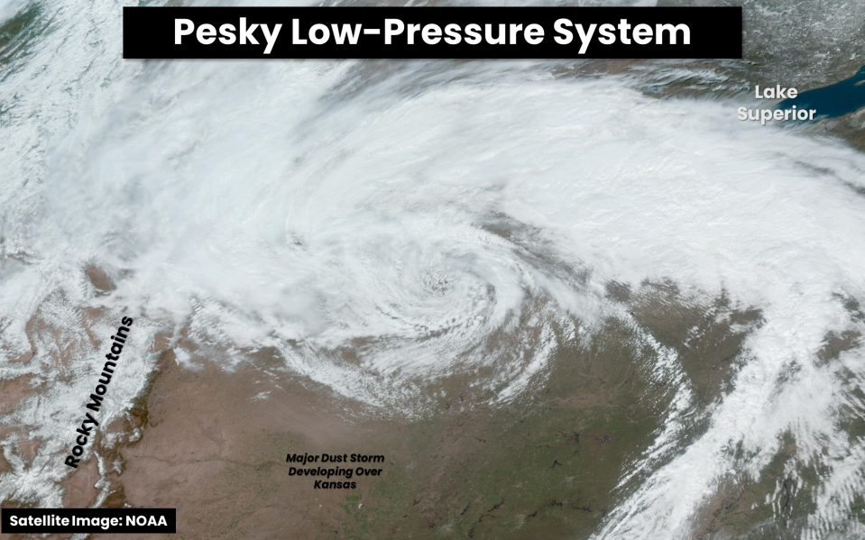 Satellite 1 - Northern US Storm April 7 2024