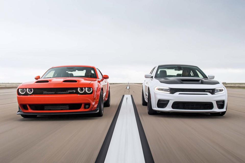 Dodge Charger and Challenger lead