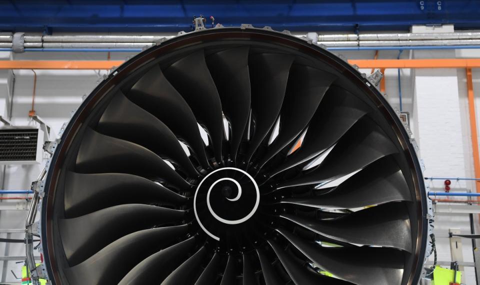 Rolls-Royce saw underlying operating profits more than halve to £125 million for the first six months of 2022 (Paul Ellis/PA) (PA Archive)