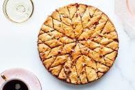 What happens when you combine baklava with pie? This delicious orange-zesty hybrid, soaked with bourbon-honey syrup. It’s the ideal end to an autumn or wintertime feast. <a href="https://www.epicurious.com/recipes/food/views/pecan-orange-baklava-pie?mbid=synd_yahoo_rss" rel="nofollow noopener" target="_blank" data-ylk="slk:See recipe.;elm:context_link;itc:0" class="link ">See recipe.</a>