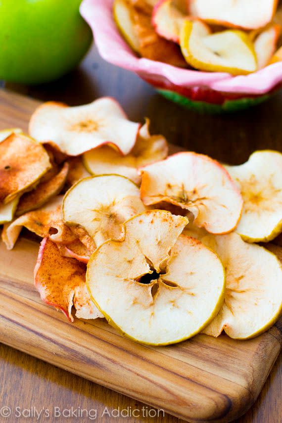 Baked Cinnamon Apple Chips