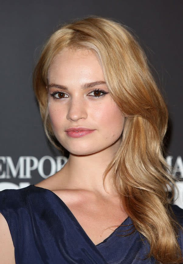 Lily James’ Hair Evolution