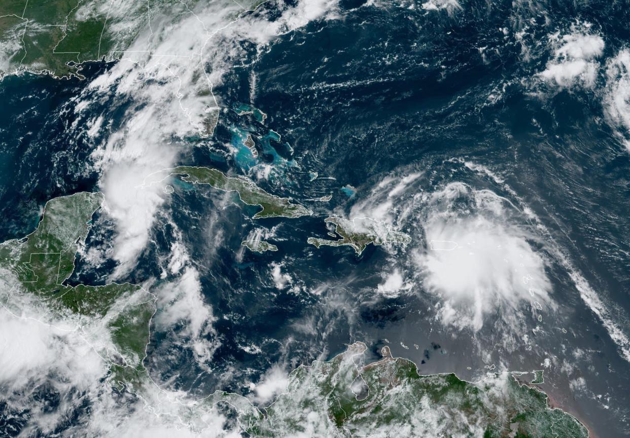 La tempête Laura s'approche d'Haïti. - AFP PHOTO / NOAA