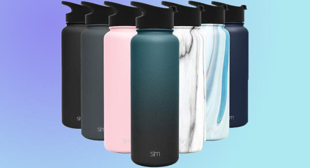 shoppers love the Simple Modern insulated tumbler for keeping their  hot and cold drinks fresh