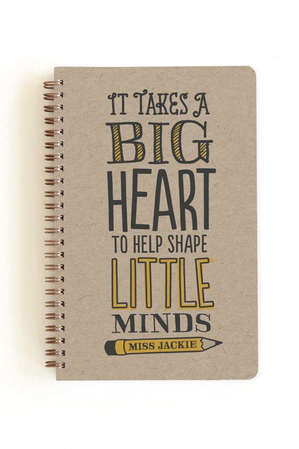 Teacher's Big Heart Notebooks by Jessie Steury