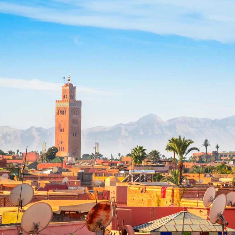 4ème ville où les Français ont le plus voyagé en 2019 : Marrakech (Maroc)